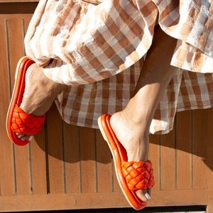 Seychelles Bellissima Slide - Deep Orange